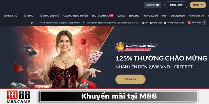 𝐌𝟖𝟖 28 Tràn ngập khuyến mãi hấp dẫn tại M88