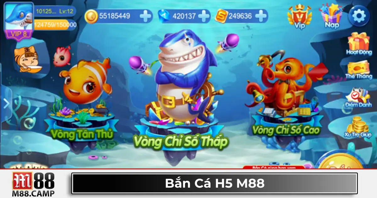 Bắn Cá H5 M88 - Trải Nghiệm Game Mượt Mà Không Cần Tải 2 Bắn cá H5 M88 là gì? Giới thiệu game không cần cài đặt