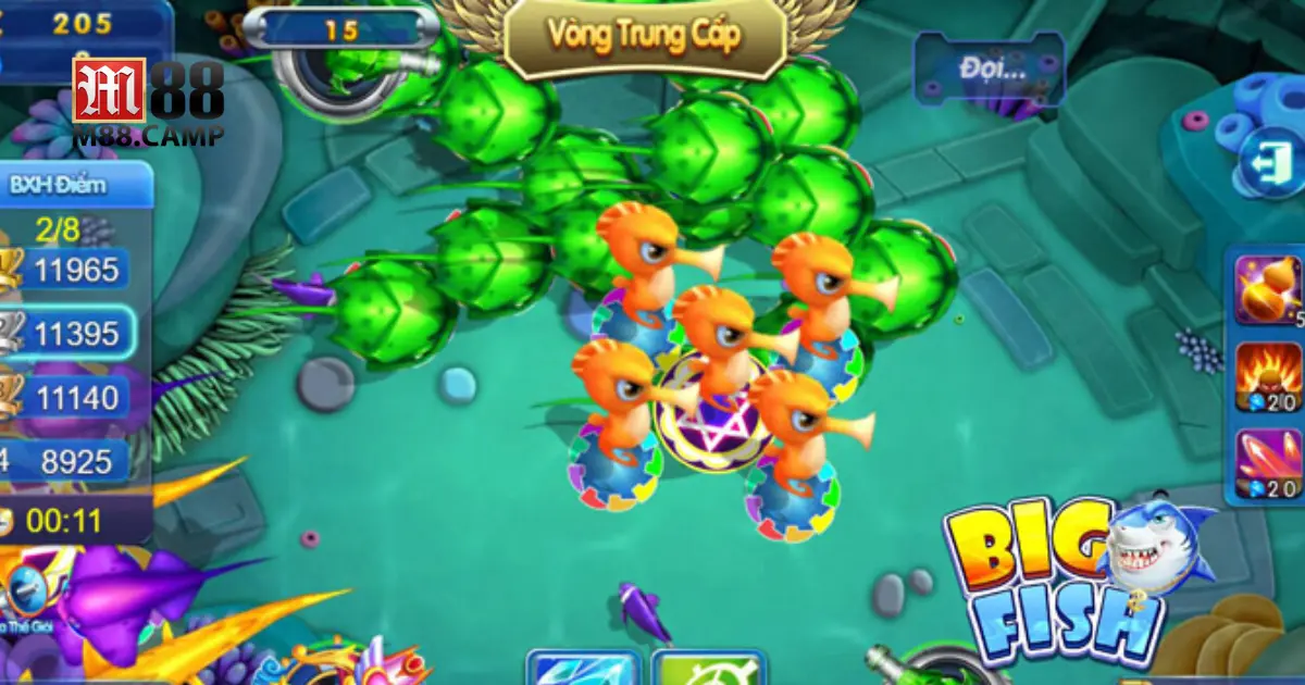 Bắn Cá H5 M88 - Trải Nghiệm Game Mượt Mà Không Cần Tải 4 Chiến thuật săn cá nhỏ giúp duy trì xu lâu dài
